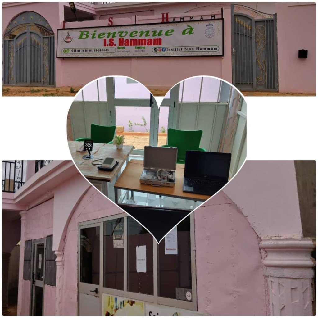 Enseigne Officielle Bienvenue à I.S. Hammam