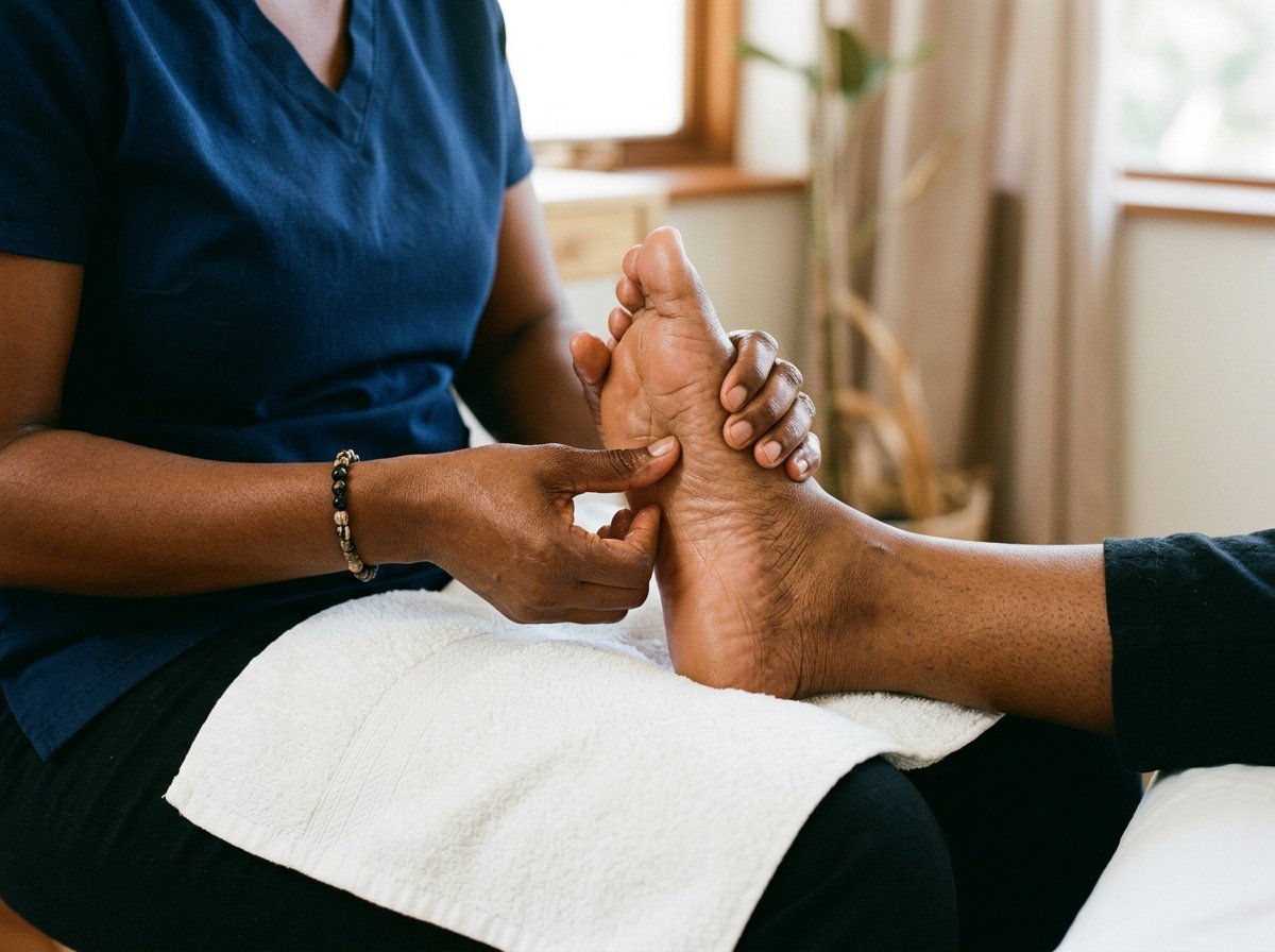 Massage de pieds